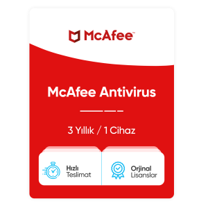 McAfee LiveSafe Antivirüs – 2 Yıllık